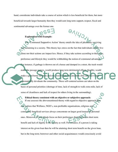 Communal Supportive Action Theory