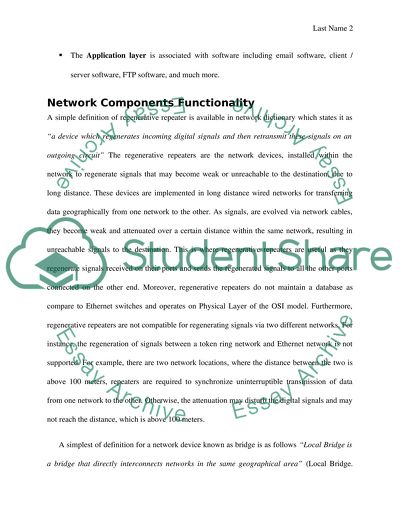 Computers and Computer Networks: Definition for a Network Device