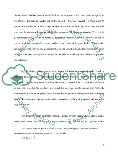 Important Aspects of Marketing to Women