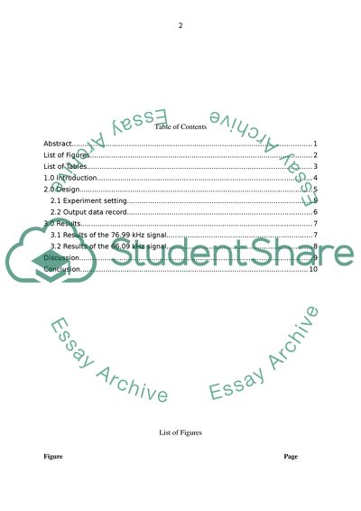 Investigation Of A Turner Circuit