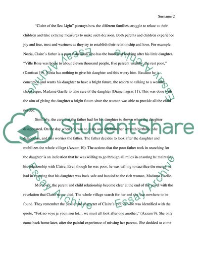 Relationship between Parents and Children in a Poverty Situation