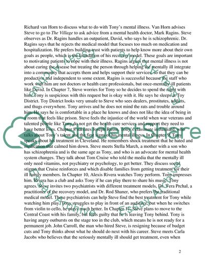 Mental Recovery and Society in The Soloist