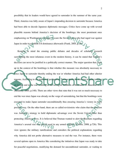 The Negative Effects of Atomic Bombs on Hiroshima and Nagasaki