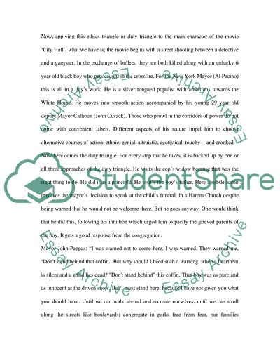 Movie:13 days (main character-JFK) and the Duty Triangle