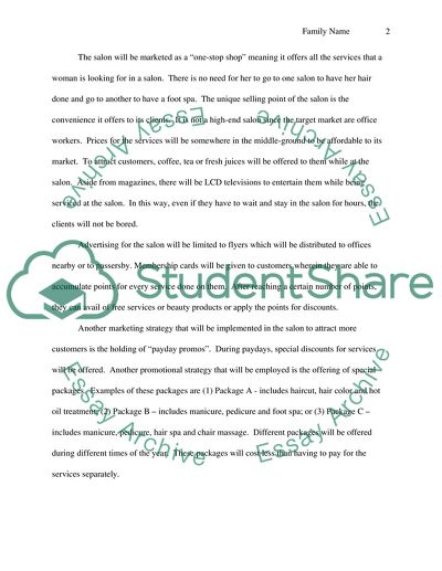 Advertising for the Beauty Salon