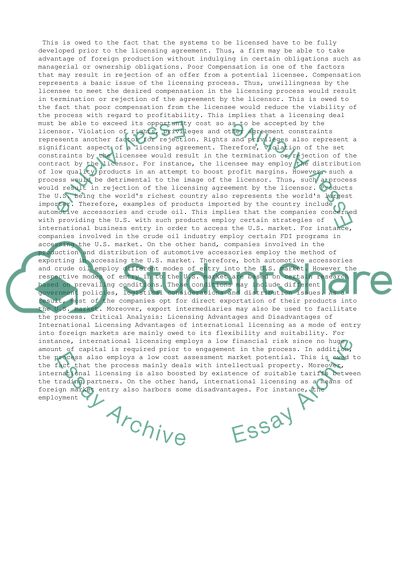 Discussion: Expanding Internationally