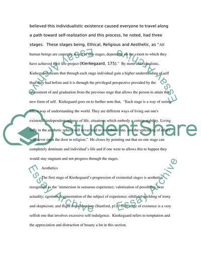 Danish Philosopher Soren Kierkegaard