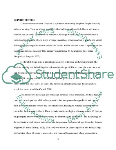 Lift Design and Ethnography