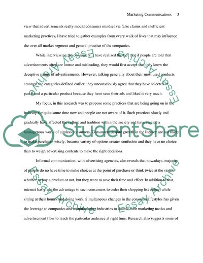 Marketing Communications