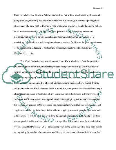 Philosopher Confucius