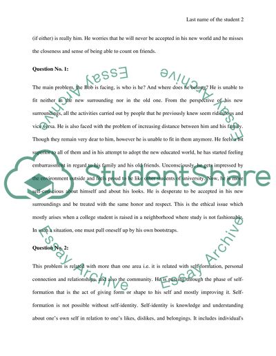 Approach to life essay