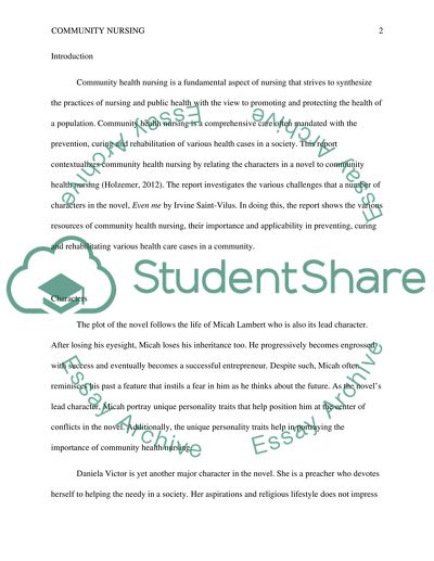 Community Health Nursing