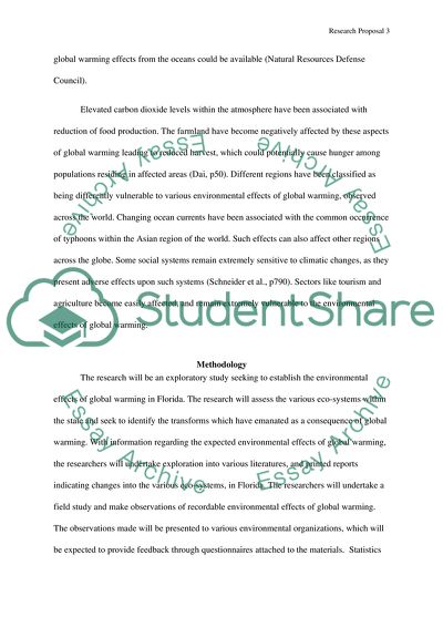 How Does Global Warming Affects Florida