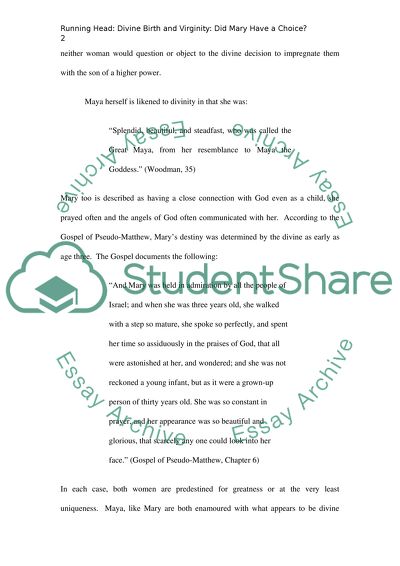 Divine Birth and Virginity