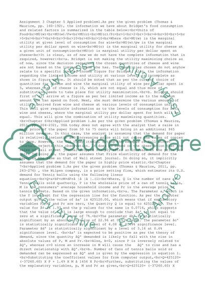 The Utility Maximizing