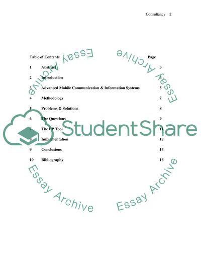 Information Systems Consoltancy skills