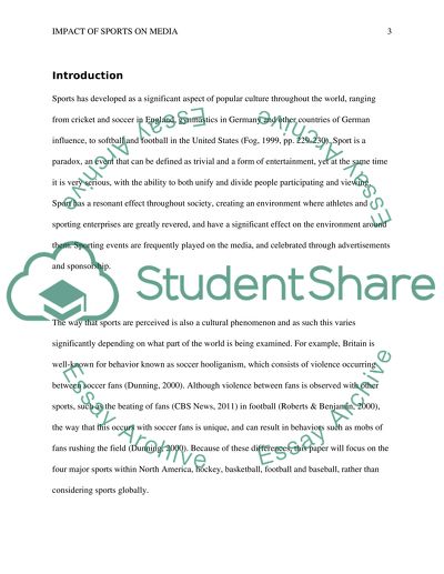 The Impact of Media on Sports