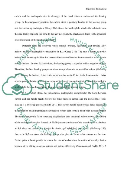What is the purpose of nucleophilic substitution reactions picture
