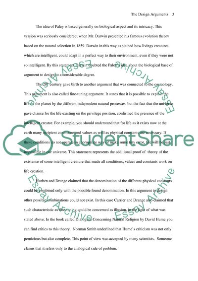 How persuasive are the design arguments