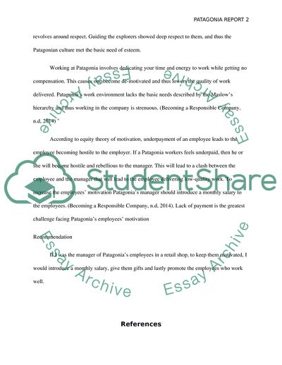 Cultural Life of Patagonia