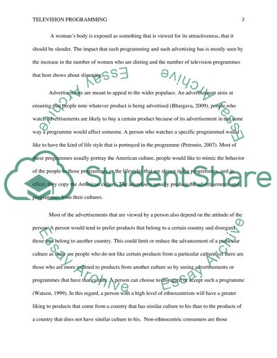 Television Programming