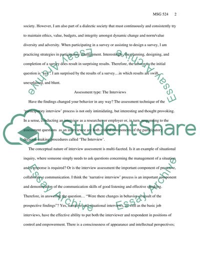 The Leadership Self-Assessment