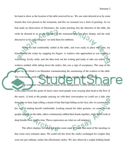 At the Benihana Restaurant