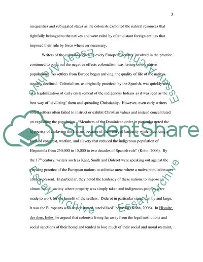 Colonialism: A Forceful Subjugation for Plunder