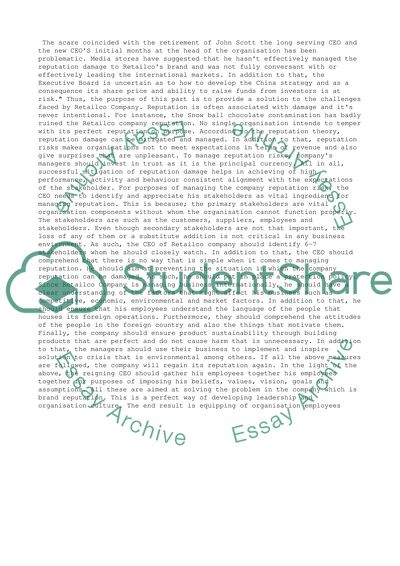 Organisational Leadership and Human Resource Management