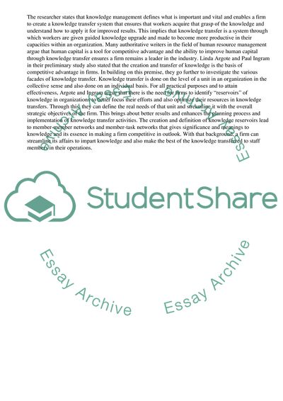 The Concept Knowledge Transfer