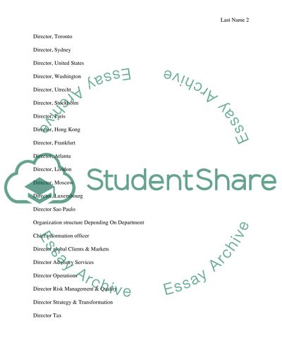 Strengths and Weaknesses of Price Waterhouse Cooperss Website