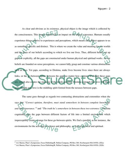 Socrates love is a middling spirit