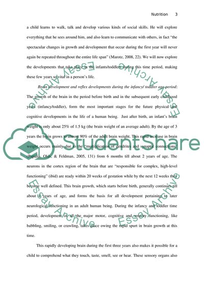 A Good and Balanced Nutrition