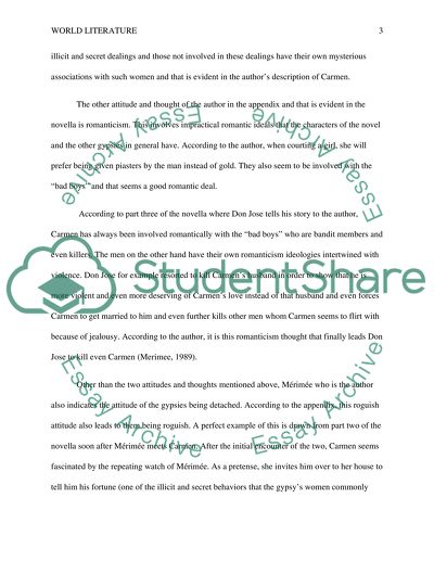 Carmen (1845) novella by Prosper Mrime