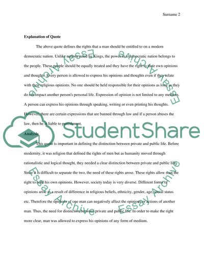 Declaration of the Rights of Man and of the Citizen Analysis