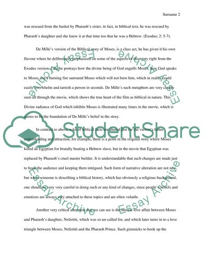 The Ten Commandments - Critical Review