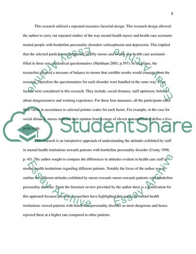 Borderline Personality Disorder: Social Rejection and Dangerousness