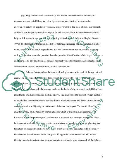 The Concept of the Balanced Scorecard