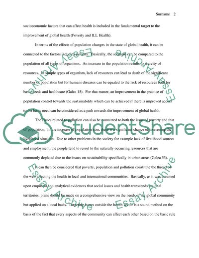 The Social Demography of Health