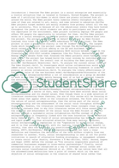 Online social entrepreneurship