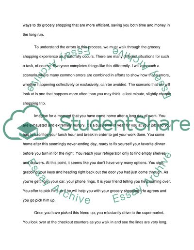 Shopping the Smart Way