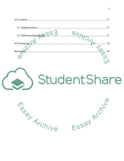 Market Plan for Toyota Camry