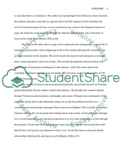 The French Lieutenants wife