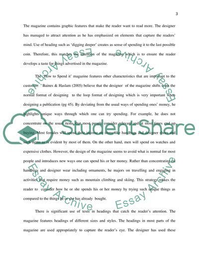 How to Spend It Magazine - Describing the Design Style of the Publication