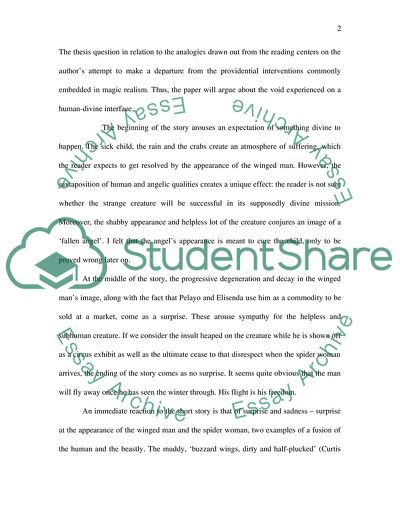 A Very Old Man With Enormous Wings by Garca Mrquez