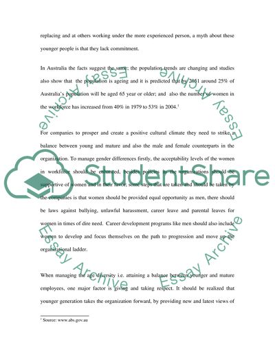 The Organizational Culture of Australian Companies