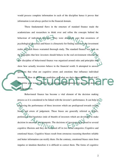 Implications for Personal Investment