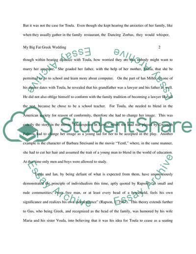 My Big Fat Greek Wedding