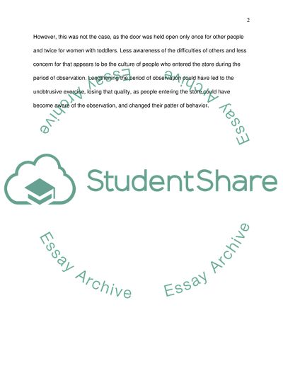 Ethnography and participant obsevation