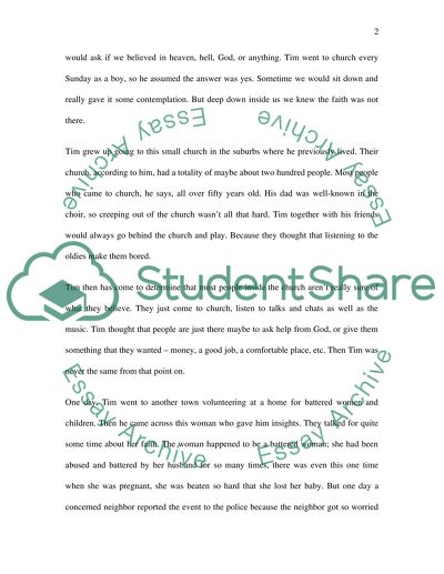 Young Goodman Brown - Comapare it to a story in your own personal life or a friends and have a moral at the end